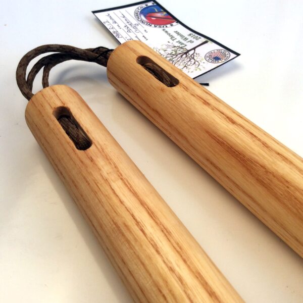 Round Ash Nunchaku Long - Image 2