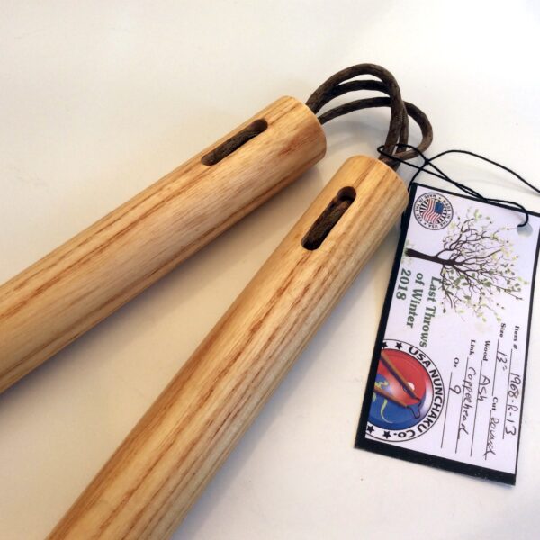 Round Ash Nunchaku Long - Image 6