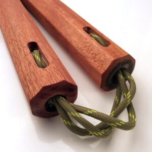 Mahogany Nunchaku Straight Cut Slim