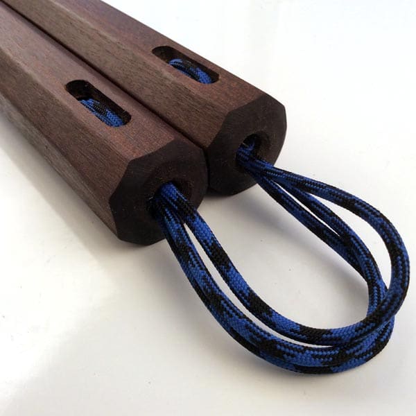 12 inch Brazilian Walnut Matched Set Nunchaku